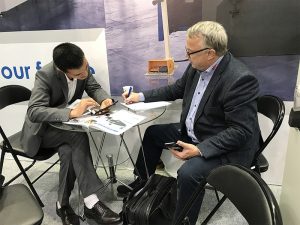 Accurl, 2017 yilda Germaniyada Hannova Xalqaro Mashina asboblari ko'rgazmasida ishtirok etdi